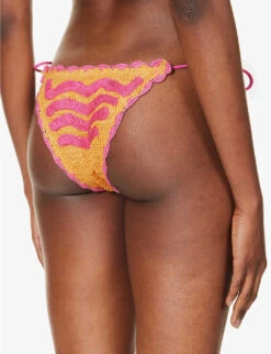 It's Now Cool Crochet Sea Me Mid-rise Crocheted Cotton Bikini Bottoms 7 It's Now Cool Crochet Sea Me Mid-rise Crocheted Cotton Bikini Bottoms -Reiss Shop R04165799 SEAMETRUECROCHET ALT03