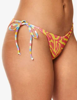 It's Now Cool Ziggy Pop 90s Side-tie Bikini Bottoms 9 It's Now Cool Ziggy Pop 90s Side-tie Bikini Bottoms -Reiss Shop R04165807 ZIGGYPOP ALT04
