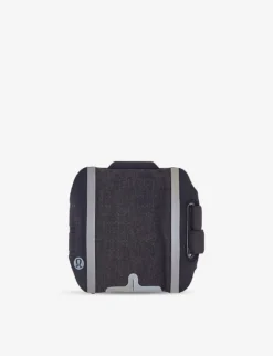 Lululemon Fast And Free Branded Stretch-mesh Armband