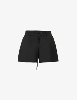 GOOD AMERICAN Scuba Drawstring-waistband Regular-fit Stretch-woven Shorts