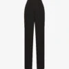 Reiss Theo Side-stripe Wide-leg Mid-rise Woven Trousers