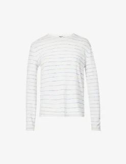 Rag & Bone Stripe Split-hem Knit Jumper