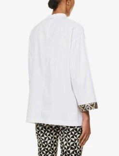 Tenerife Relaxed-fit Cotton Shirt -Reiss Shop R04167349 WHITE ALT03