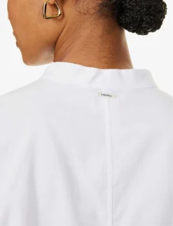 Tenerife Relaxed-fit Cotton Shirt -Reiss Shop R04167349 WHITE ALT05