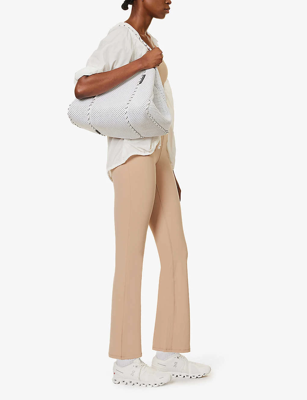 Vuori Studio Flare Exposed-seam Flared-leg Regular-fit Leggings 2 Vuori Studio Flare Exposed-seam Flared-leg Regular-fit Leggings - Image 2