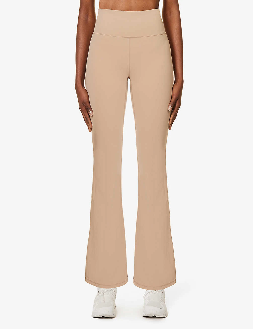 Vuori Studio Flare Exposed-seam Flared-leg Regular-fit Leggings 3 Vuori Studio Flare Exposed-seam Flared-leg Regular-fit Leggings - Image 3