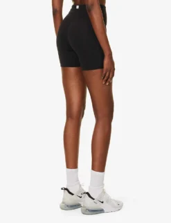 Vuori Studio High-rise Stretch-woven Shorts -Reiss Shop R04167663 BLACK ALT03
