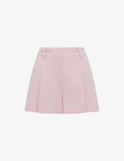 Reiss Marina Pleated Woven Shorts