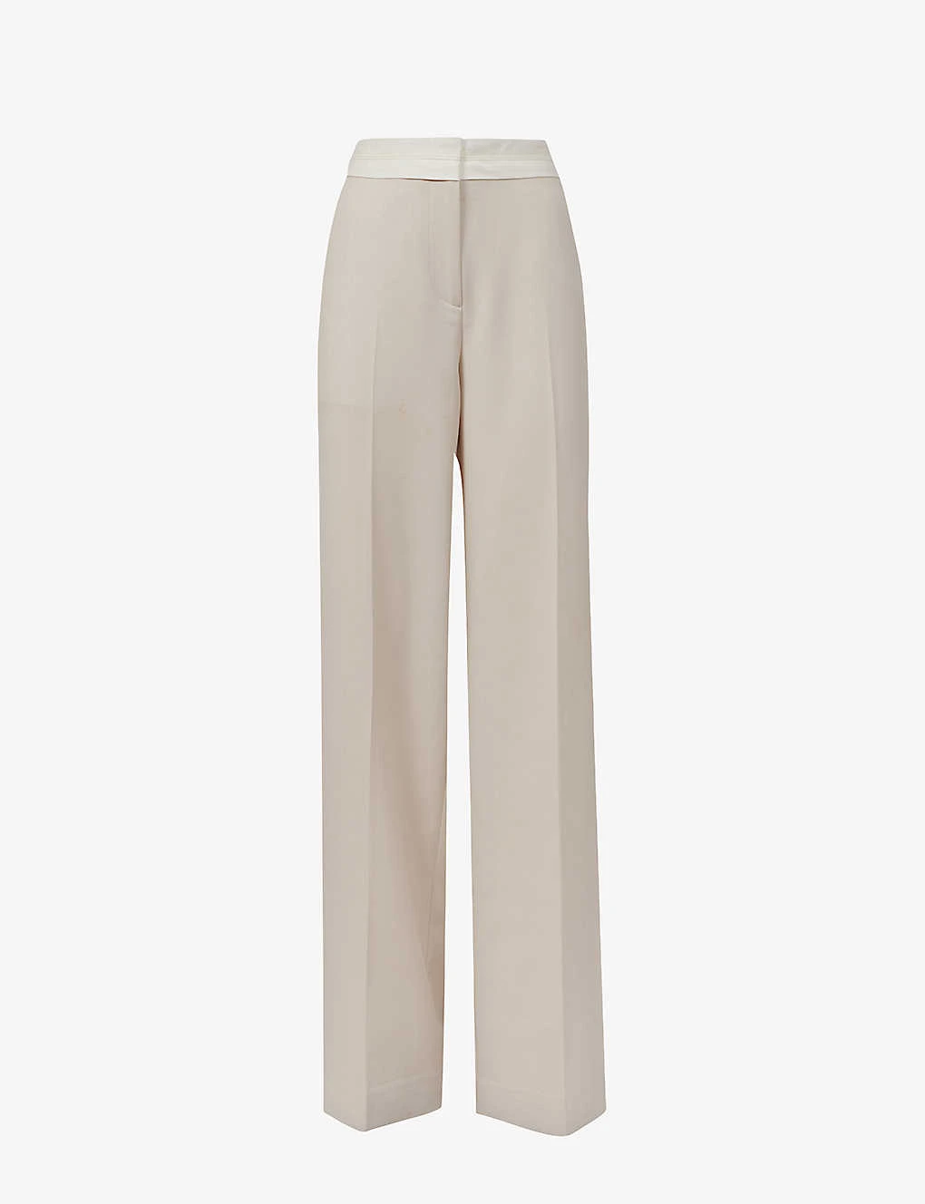 Reiss Maya Wide-leg Mid-rise Stretch Woven-blend Trousers 1 Reiss Maya Wide-leg Mid-rise Stretch Woven-blend Trousers