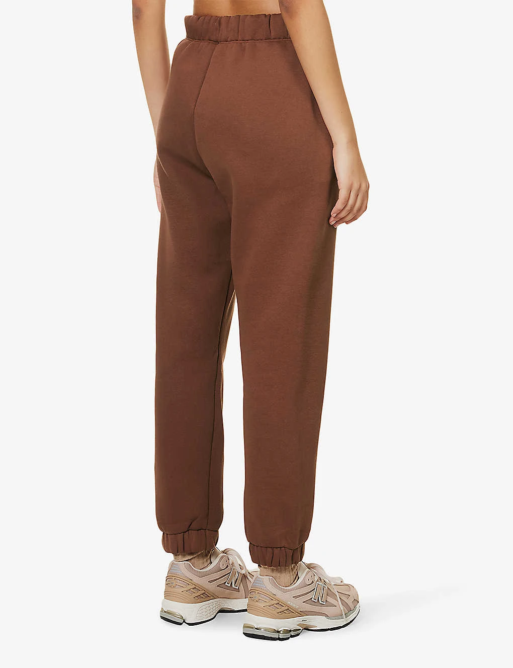 High-rise Organic-cotton-blend Jogging Bottoms 3 High-rise Organic-cotton-blend Jogging Bottoms - Image 3