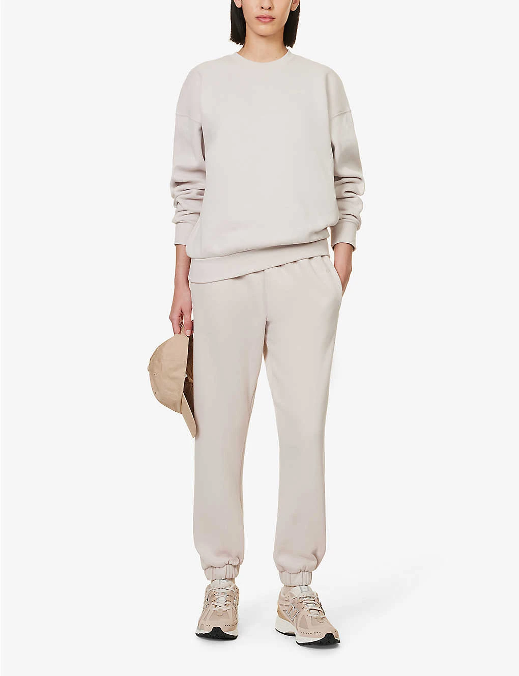 365 Brand-embroidered Tapered-leg Regular-fit Organic Cotton-blend Jogging Bottoms 2 365 Brand-embroidered Tapered-leg Regular-fit Organic Cotton-blend Jogging Bottoms - Image 2