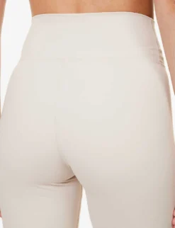 365 Second Skin High-rise Fitted Stretch Recycled-polyamide Shorts -Reiss Shop R04180891 STONE ALT04