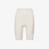365 Second Skin High-rise Fitted Stretch Recycled-polyamide Shorts