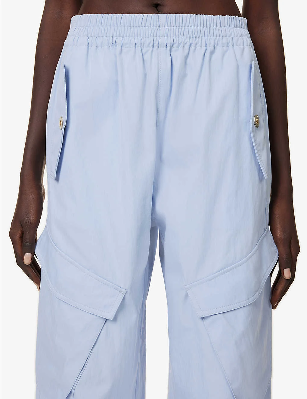 Dion Lee Wide-leg Mid-rise Cotton Cargo Trousers 5 Dion Lee Wide-leg Mid-rise Cotton Cargo Trousers - Image 5