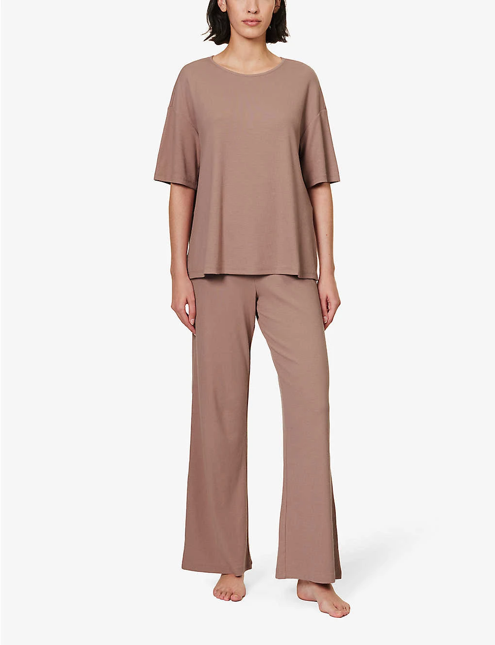 Narine Wide-leg Cotton-blend Trousers 2 Narine Wide-leg Cotton-blend Trousers - Image 2