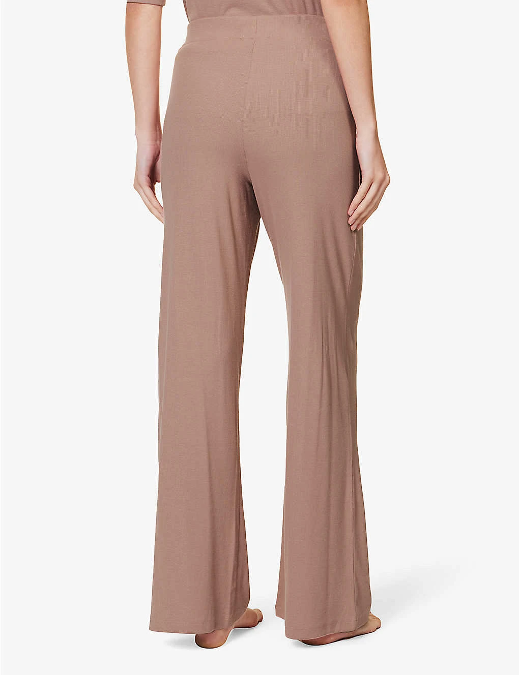 Narine Wide-leg Cotton-blend Trousers 4 Narine Wide-leg Cotton-blend Trousers - Image 4