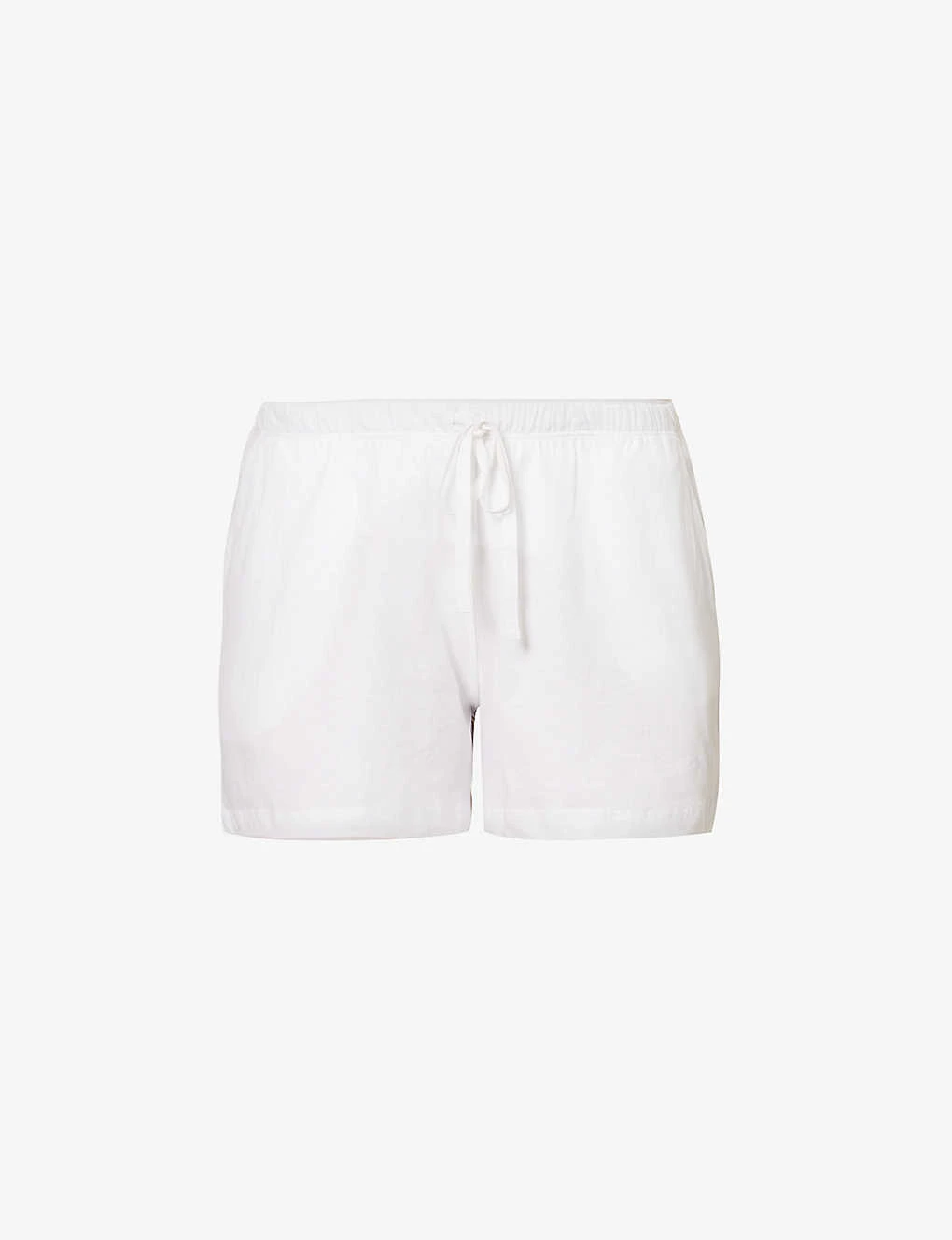 Casey Drawstring-waist Organic-cotton Shorts 1 Casey Drawstring-waist Organic-cotton Shorts