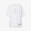 Acne Studios Exford Scribbles Graphic-print Cotton-jersey T-shirt