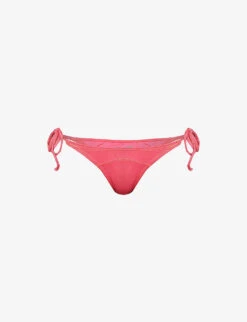 It's Now Cool Roze 90s Side-tie Bikini Bottoms