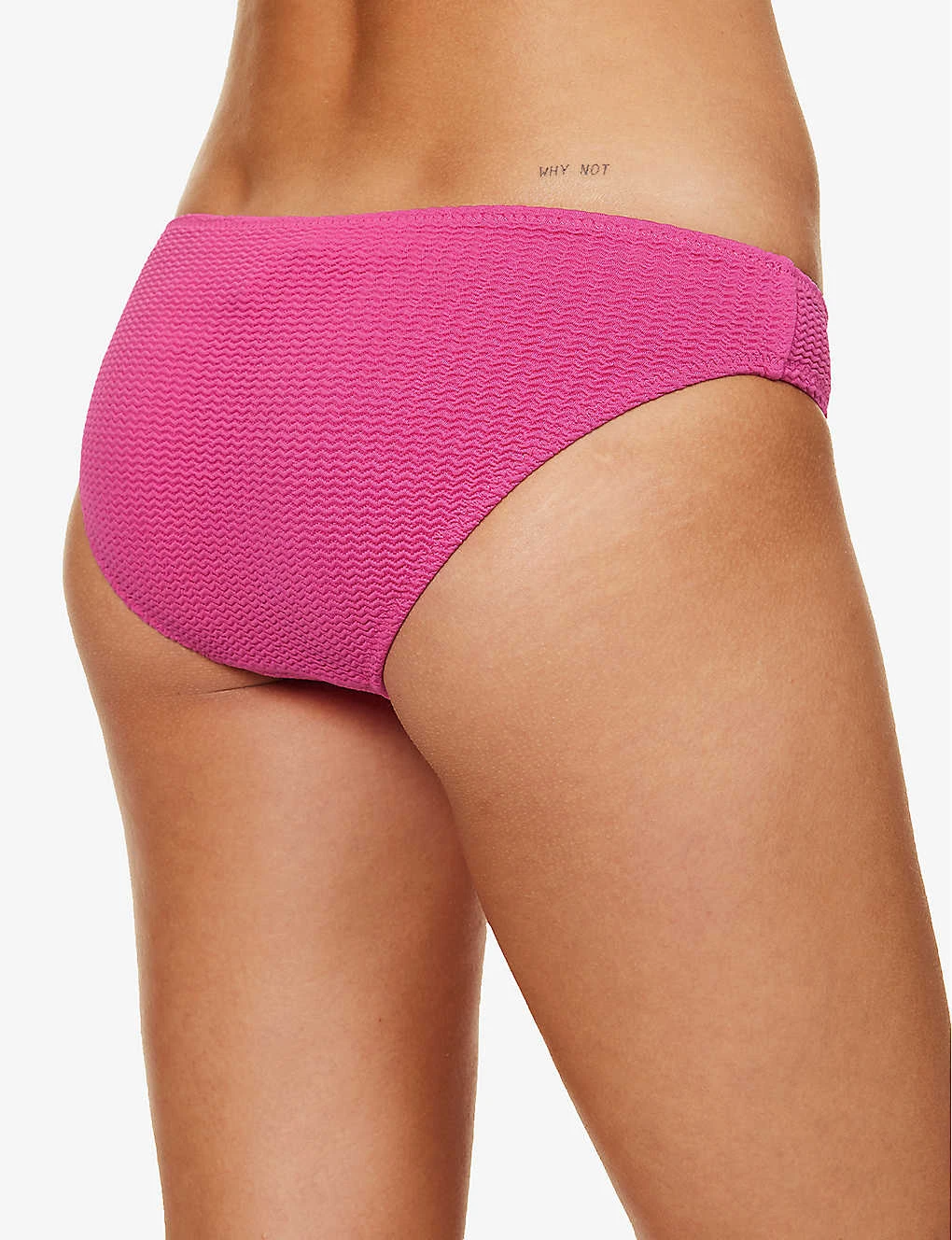 Seafolly Sea Dive Crinkled Mid-rise Bikini Bottoms 4 Seafolly Sea Dive Crinkled Mid-rise Bikini Bottoms - Image 4