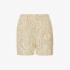 Lui Striped Woven Shorts