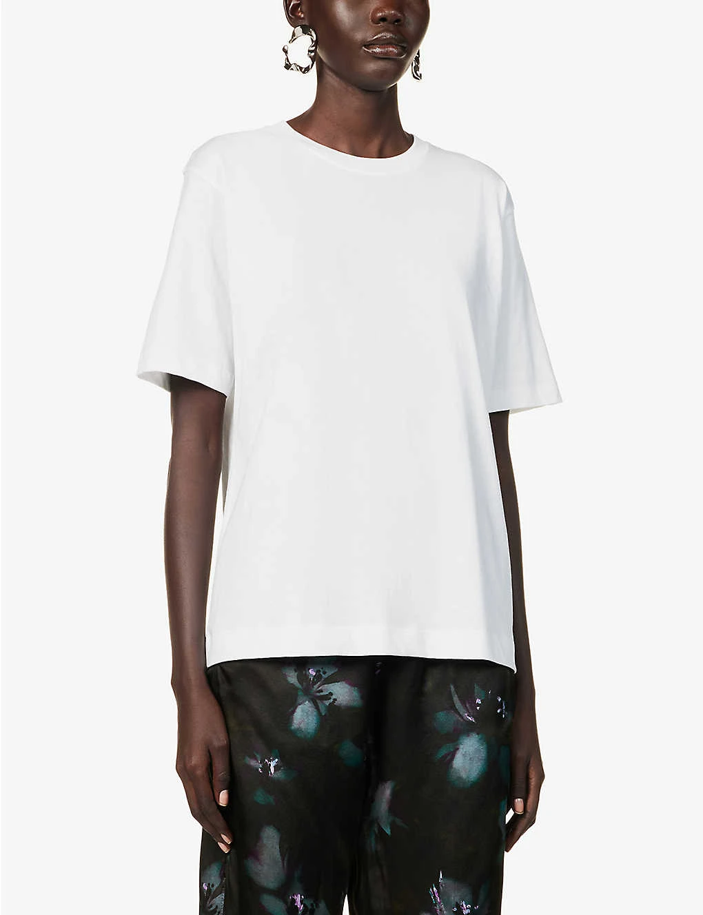 Dries Van Noten Round-neck Relaxed-fit Cotton-jersey T-shirt 3 Dries Van Noten Round-neck Relaxed-fit Cotton-jersey T-shirt - Image 3