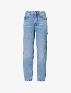 Isabel Marant Etoile Bymara Straight-leg Mid-rise Jeans