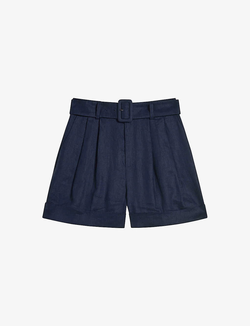 Ted Baker Reeane Belted Linen Shorts 1 Ted Baker Reeane Belted Linen Shorts