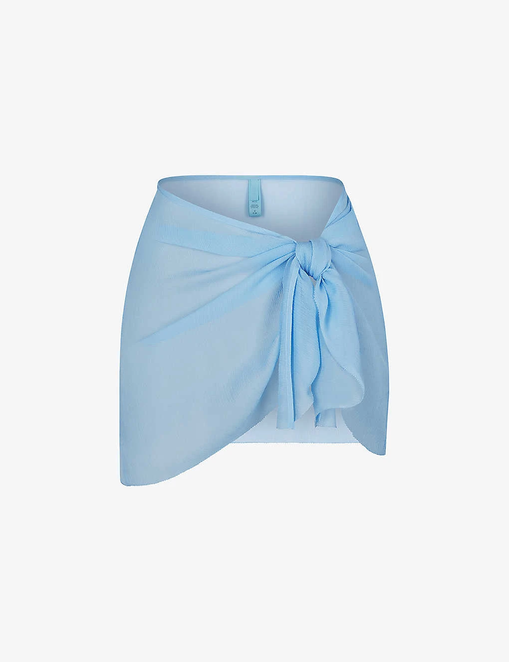 Semi-sheer Chiffon Silk Skirt 1 Semi-sheer Chiffon Silk Skirt