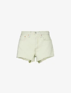 Levis 501 Original High-rise Denim Shorts