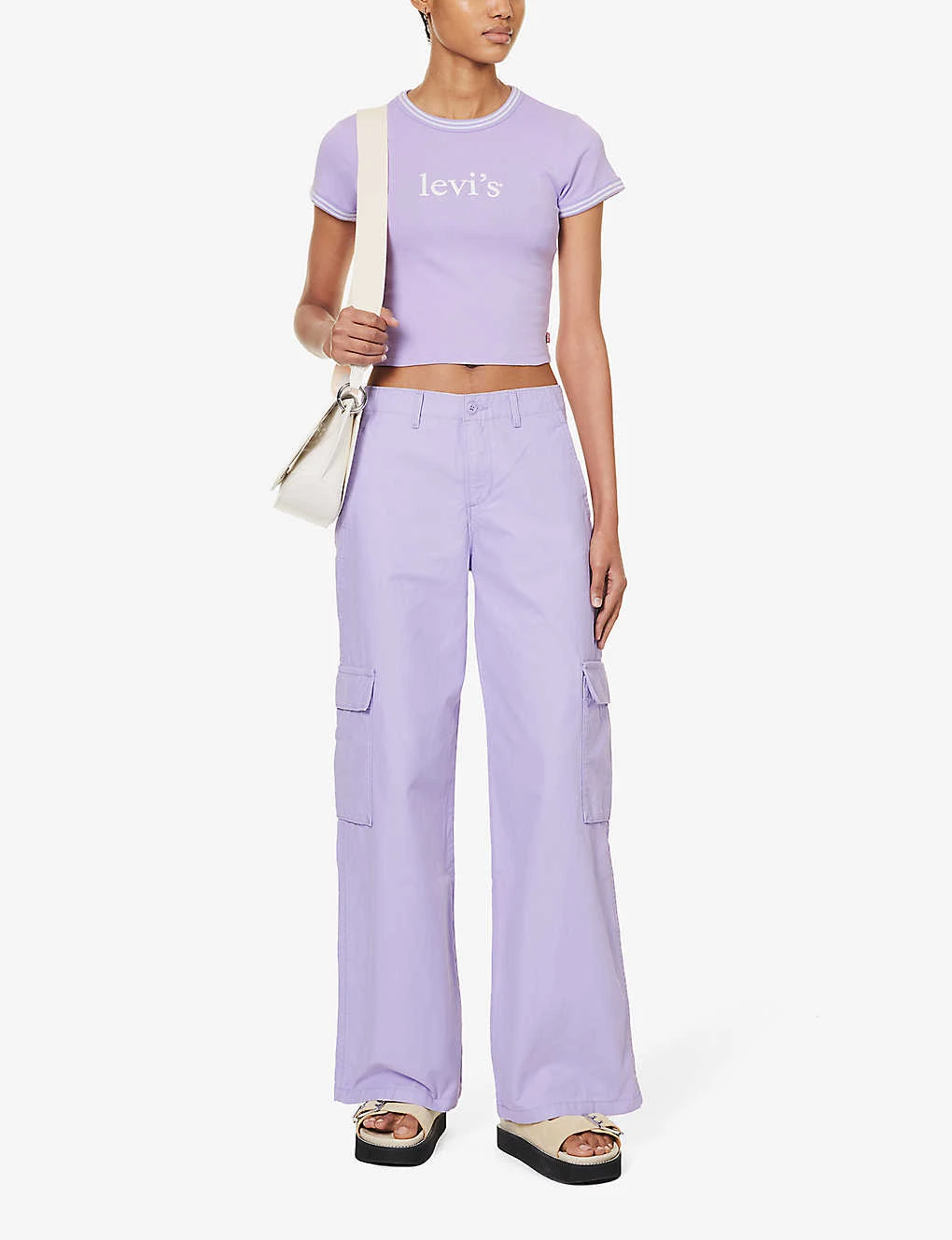 Levis Ringer Logo-print Cotton-jersey T-shirt 2 Levis Ringer Logo-print Cotton-jersey T-shirt - Image 2