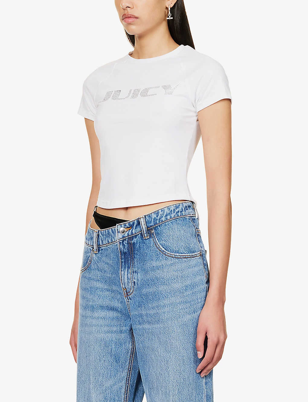 Juicy Couture Branded Slim-fit Jersey T-shirt 3 Juicy Couture Branded Slim-fit Jersey T-shirt - Image 3