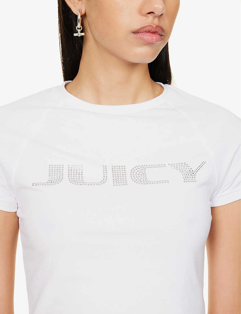 Juicy Couture Branded Slim-fit Jersey T-shirt 5 Juicy Couture Branded Slim-fit Jersey T-shirt - Image 5