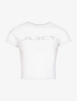 Juicy Couture Branded Slim-fit Jersey T-shirt