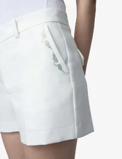 Zadig & Voltaire Please Crystal-embellished Stretch-woven Shorts -Reiss Shop R04191940 JUDO ALT04