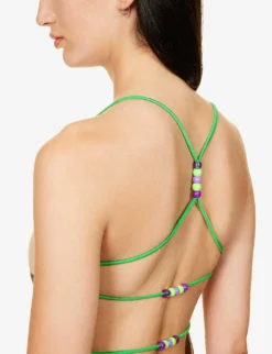 Lulu V-neck Check-pattern Upcycled Top 9 Lulu V-neck Check-pattern Upcycled Top -Reiss Shop R04192930 BEIGEBRONZE ALT04