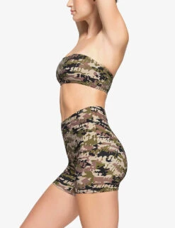 Camo-print Mid-rise Recycled Stretch-nylon Swim Shorts -Reiss Shop R04193690 LOGOCAMO ALT02