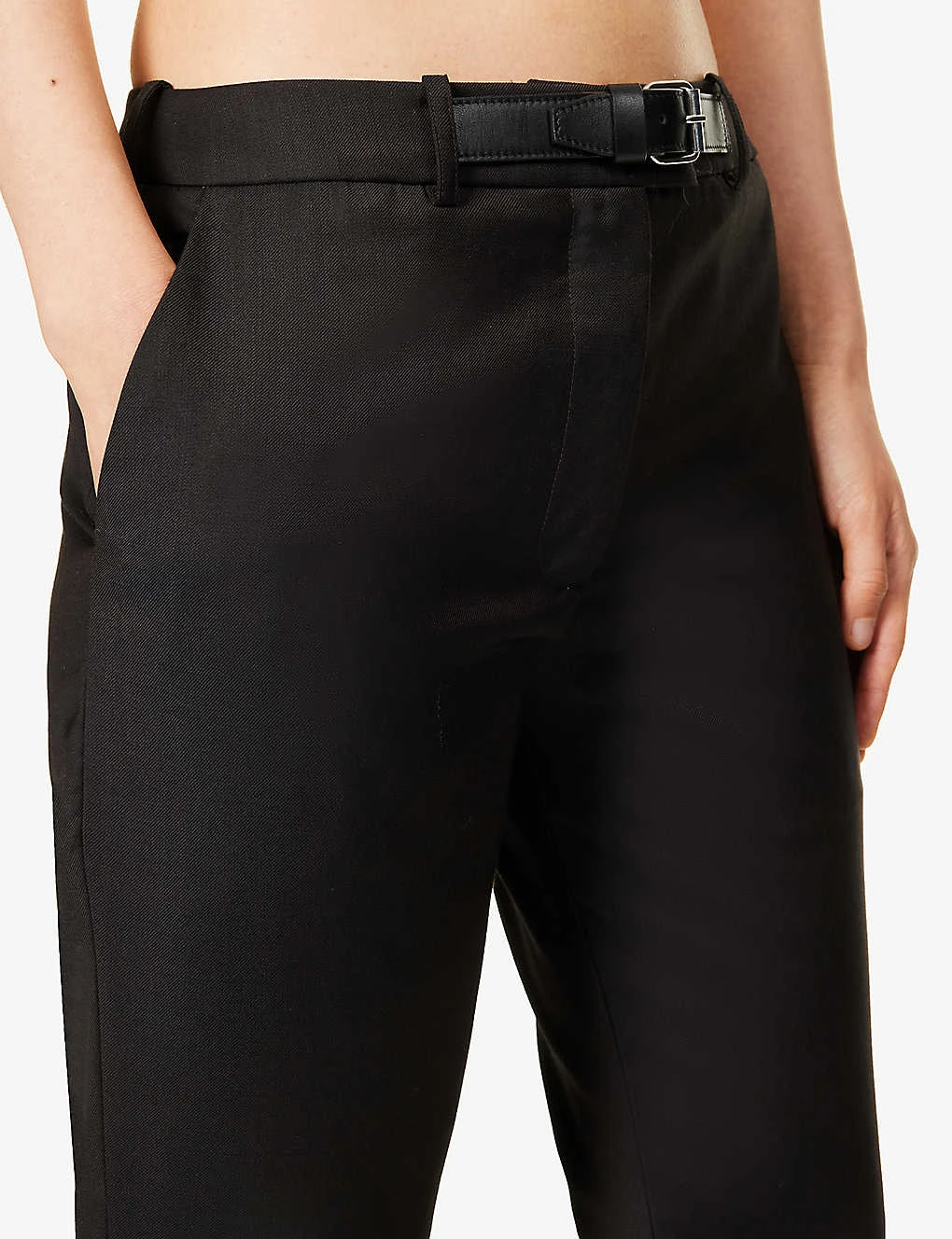 Fino Slim-leg Mid-rise Wool Trousers 5 Fino Slim-leg Mid-rise Wool Trousers - Image 5