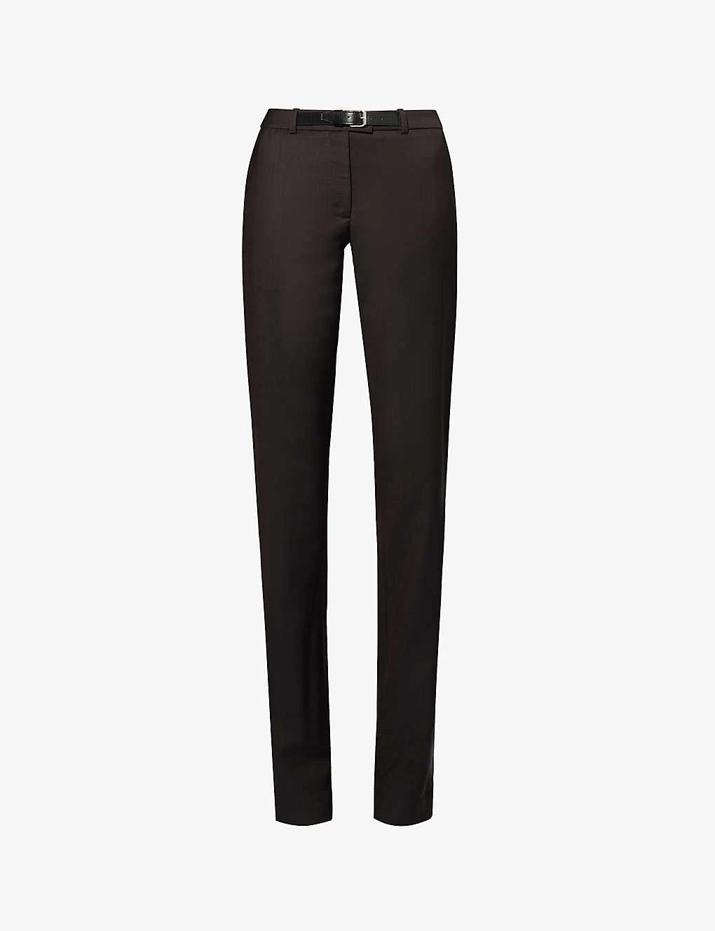 Fino Slim-leg Mid-rise Wool Trousers 1 Fino Slim-leg Mid-rise Wool Trousers