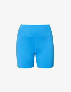 Girlfriend Collective Float High-rise Stretch-recycled-polyester Shorts