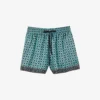 Sandro Louxor Graphic-print Woven Shorts