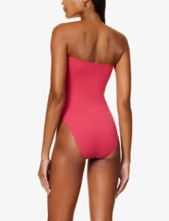ERES Cassiopee Strapless Swimsuit 6 ERES Cassiopee Strapless Swimsuit -Reiss Shop R04198474 GRENADINE23E ALT02
