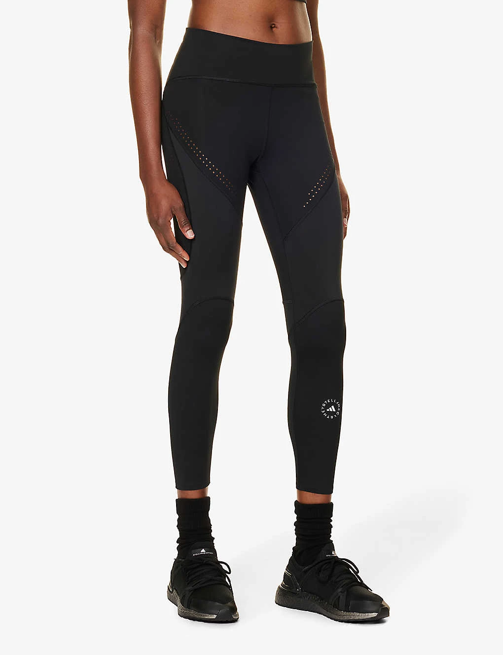 Adidas By Stella Mccartney TruePurpose Optime High-rise Stretch-recycled Polyester Leggings 3 Adidas By Stella Mccartney TruePurpose Optime High-rise Stretch-recycled Polyester Leggings - Image 3