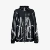 Adidas By Stella Mccartney Brand-print Relaxed-fit Recycled-polyester Hooded Jacket