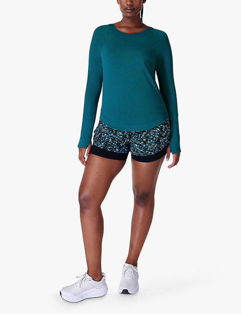 Sweaty Betty Breathe Easy Long-sleeved Stretch-recycled Polyester Top 2 Sweaty Betty Breathe Easy Long-sleeved Stretch-recycled Polyester Top - Image 2