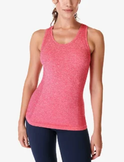 Sweaty Betty Athlete Seamless Stretch-woven Tank Top 6 Sweaty Betty Athlete Seamless Stretch-woven Tank Top -Reiss Shop R04201944 VENUSPINK ALT02