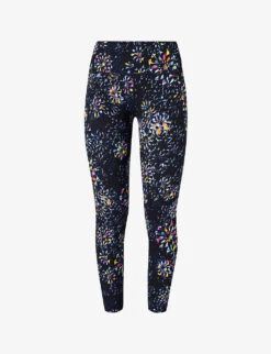 Sweaty Betty Power 7/8 High-rise Graphic-print Workout Leggings
