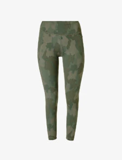 Sweaty Betty Power 7/8 Camouflage-print Stretch-woven Leggings