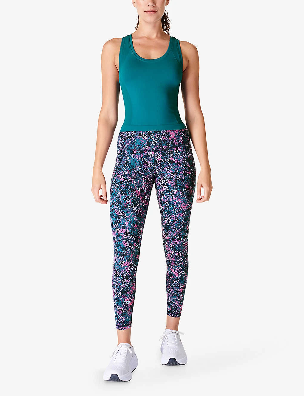Sweaty Betty Power 7/8 Abstract-print Stretch-woven Leggings 2 Sweaty Betty Power 7/8 Abstract-print Stretch-woven Leggings - Image 2