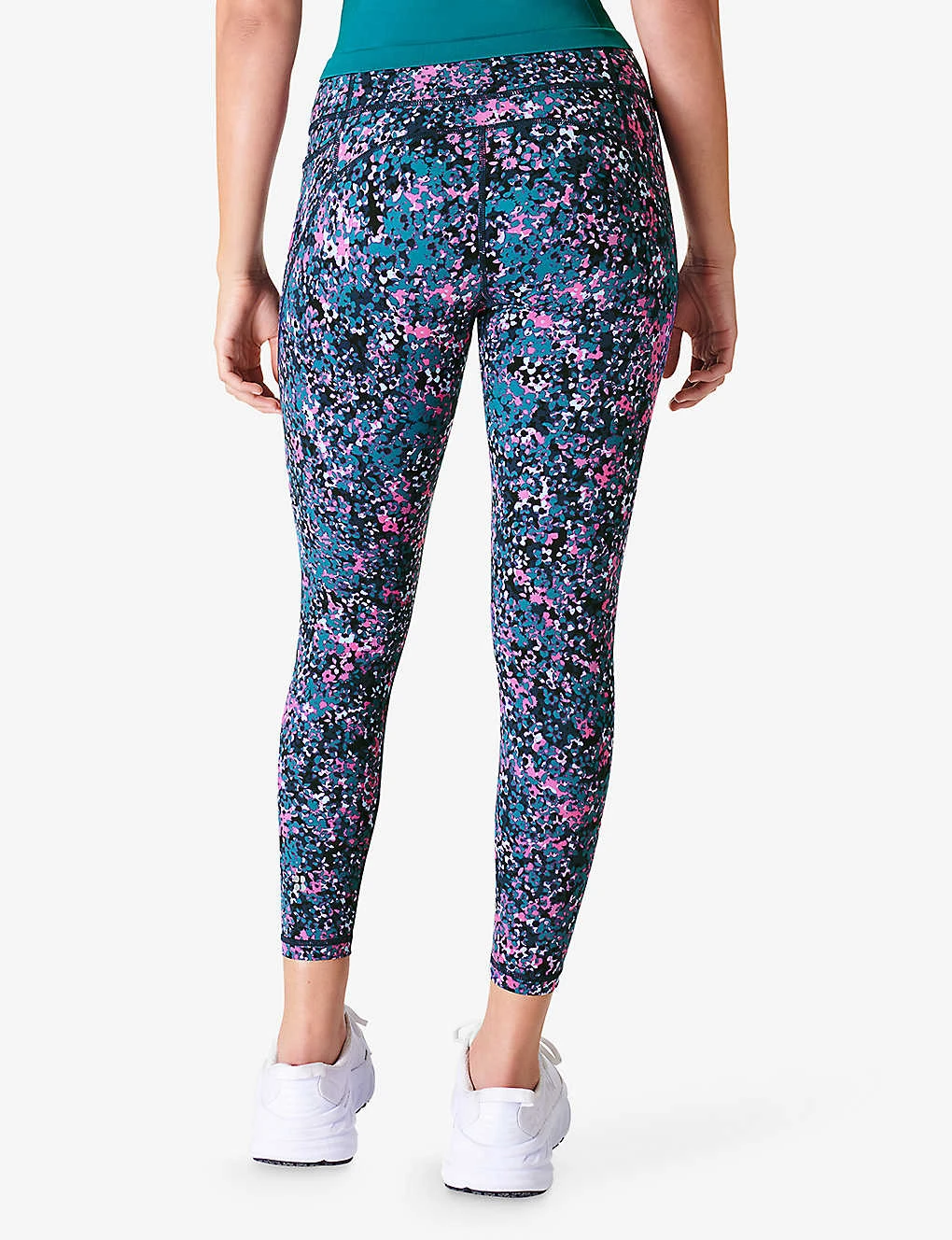 Sweaty Betty Power 7/8 Abstract-print Stretch-woven Leggings 4 Sweaty Betty Power 7/8 Abstract-print Stretch-woven Leggings - Image 4